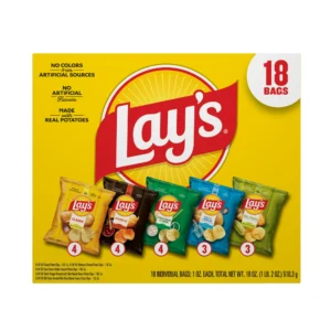 Lay's Snacks Mix Potato Chips Variety Pack, 1 oz, 18 Count